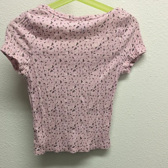 Art Class Target Brand Ribbed Button Down Tops - Picture 7 of 9